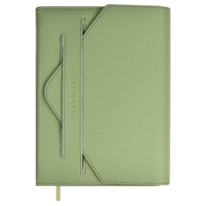 Ежедневник недатированный А5 160л ESCALADA Наппа Экстра оливковый
