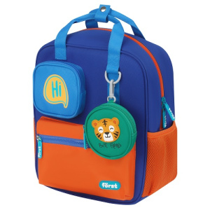 Рюкзачок дошкольный Först F-Kids Hi, Tiger! 30,5х25,5х12,5см 1 отделение