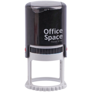 Оснастка OfficeSpace 40мм для печати круглая