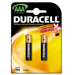 Батарейки мизинчиковые Duracell LR03 2шт