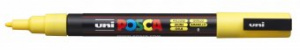 Маркер POSCA PC-3М, желтый  0,9 мм, пулевидный наконечник
