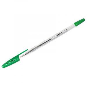 Ручка шариковая 1,0 мм зеленые чернила Berlingo Tribase 