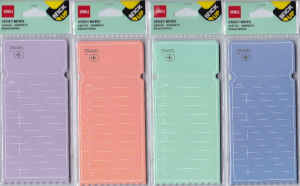 Бумага с клеевым краем 128x58 Deli Stick UP 30 листов ассорти