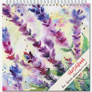 Скетчбук 20л 28х28см QUADRO SUPERBIG аквар бумага 200гр