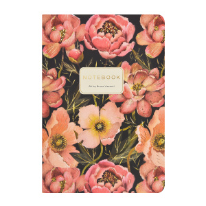Тетрадь А5 40л клетка Bruno Visconti FLORA Pink Blossom 