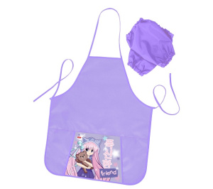 Фартук с нарукавниками 53,5х44,5см с карманом  Friend