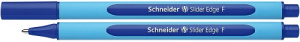 Ручка шариковая 0,4 мм синие чернила Slider Edge F Schneider 