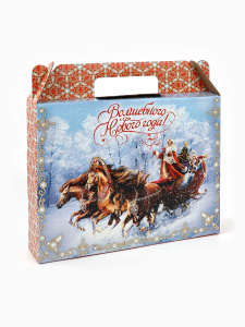 Коробка подарочная 33,5×25,5×7,5см «Волшебного Нового года» 33,5×25,5×7,5см