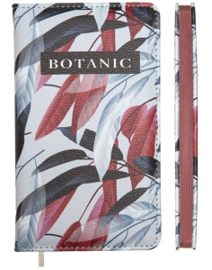Планинг карманный недатированный deVENTE Botanic 10x17см 160стр кремовая бумага бело-коричневый