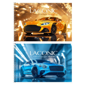 Альбом для рисования 48л А4 BG Laconic на спирали 
