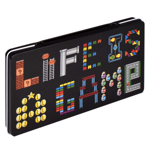 Пенал 1 отделение 183x10x14 мм металл Гейм зона