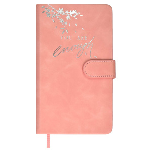 Ежедневник недатированный А6+ 120л ESCALADA Бейбискин розовый