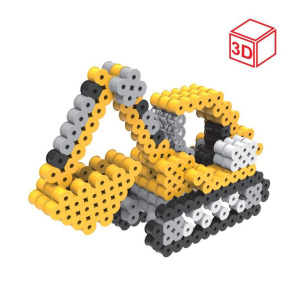 Термомозаика №12 Экскаватор 3D TLS-02 Hobbius