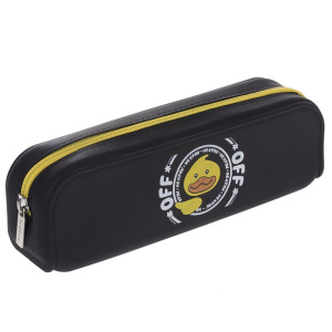 Пенал 1 отделение Hatber Quack Off мягкий силикон