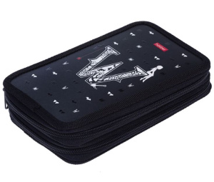 Пенал  2 отделения 190х110мм 3D лак W wednesday Hatber