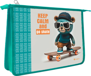 Папка для тетрадей А5 Keep Calm 1 отделение LAMARK