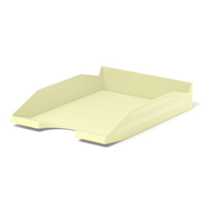 Лоток ErichKrause Office Pastel желтый