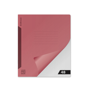 Тетрадь А5+ 48л ErichKrause CoverProBook Reef коралловый  пластиковой обложкой
