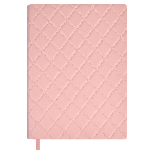 Ежедневник недатированный А6+ 160л ESCALADA Степ розовый