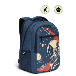 Рюкзак (/2 темно - синий) RU-232-2 космонавт