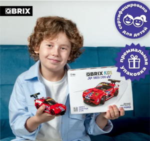 Конструктор QBRIX KIDS Тойота Супра
