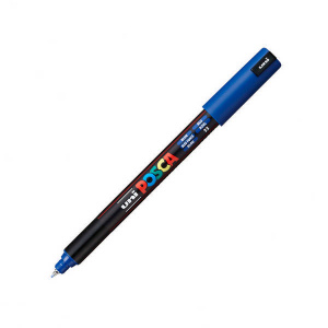 Маркер POSCA PC-1MR синий 0,7мм игольчатый наконечник