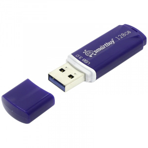 Флеш носитель Smart Buy Crown  128GB USB 3.0 Flash Drive синий