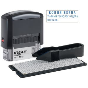 Штамп самонаборный Ideal 3стр 38х14мм