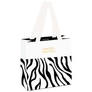 Пакет подарочный 20х20х10см MESHU Animal print