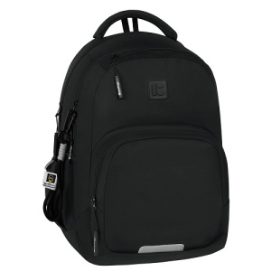 Рюкзак Berlingo ErgoFlex Black Code 42х30х17см 2 отделения 4 кармана эргономичная спинка