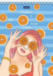 Блокнот А5 60л Очаровательные глазки