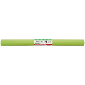 Бумага крепированная Greenwich Line 50х250см 32г/м2 светло-салатовая в рулон