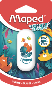 Ластик декорированный Jungle fever Maped в блистере