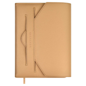 Ежедневник недатированный  А5 160л ESCALADA Наппа Экстра Бежевый