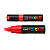 Маркер POSCA PC-8K флуоресцентно-красный до 8.0мм скошенный наконечник