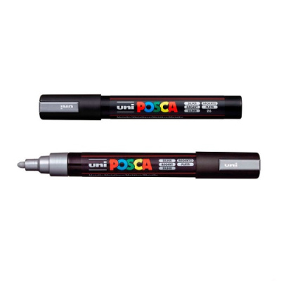 marker-posca-pc-5m-serebryanyj-18-25-mm-pulevidnyj-nakonechnik