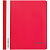 Скоросшиватель пластиковый А5 красный Berlingo 180мкм