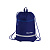 Мешок для обуви 1 отделение Berlingo Basic blue 360460мм