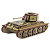 3D Пазл Танк Военная техника 38 элементов ST0392 REZARK 