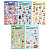 Наклейки бумажные MESHU Cute animals 12х21см