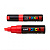 Маркер POSCA PC-8K флуоресцентно-красный до 8.0мм скошенный наконечник