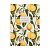 Записная книга А5 60л клетка из экокожи FLORAPARADISE LEMONS   