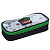 Пенал 2 отделения 220х95х50мм Pixel Boom черный с откидной планкой