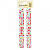 Декоративные акриловые наклейки MESHU Colorful line 25x7,8см