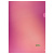 Уголок А4 180мкм СТАММ Сияние пластик непрозрачная розовый