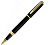 Ручка роллер Waterman Exception Slim Black Night & Day Gold GT черные чернила 