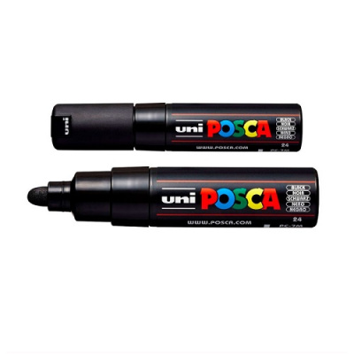 marker-posca-pc-7m-chyornyj-45-55-mm-pulevidnyj-nakonechnik