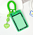 Бейдж с брелком Camera green